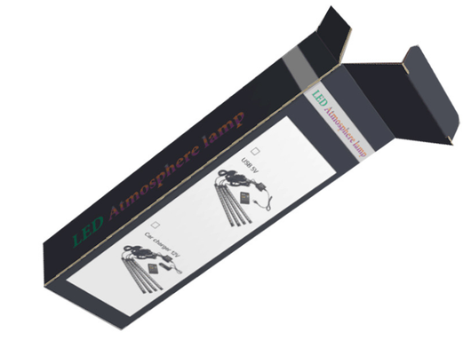 Lámpara Ambiental USB para Auto con Control por Música y Carga Rápida - Image 3