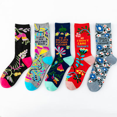 Calcetines Medianos para Hombre con Combinación de Colores - Image 15