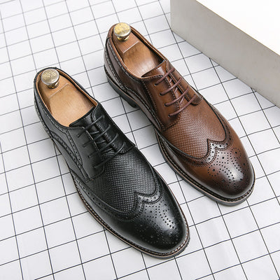 Zapatos de Cuero Formal para Hombre - Elegancia Profesional - Image 7