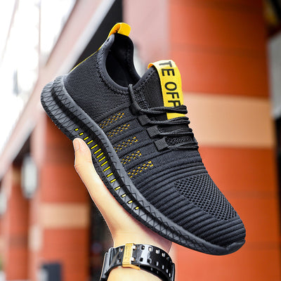 Zapatos Deportivos Ligeros de Malla Transpirable con Suela Flexible