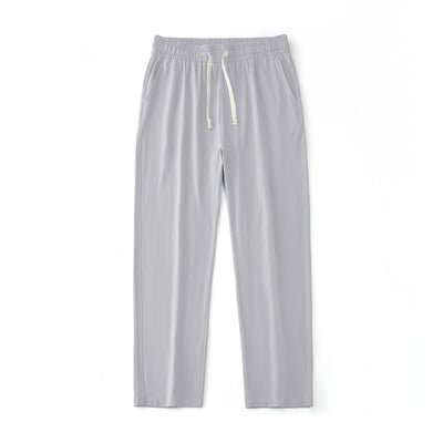 Pantalones Deportivos Rectos con Cordones para Hombre - Diseño Versátil - Image 18