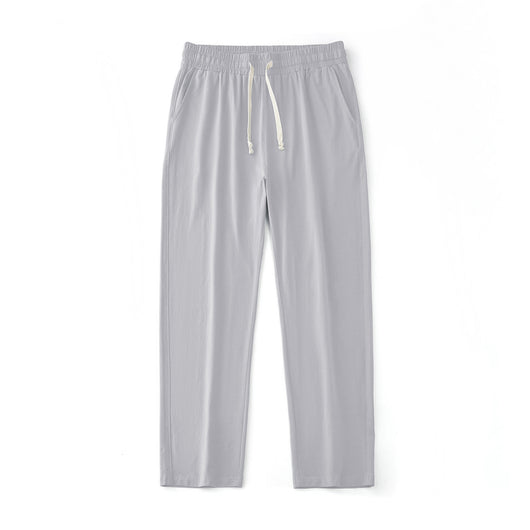 Pantalones Deportivos Rectos con Cordones para Hombre - Diseño Versátil - Image 18