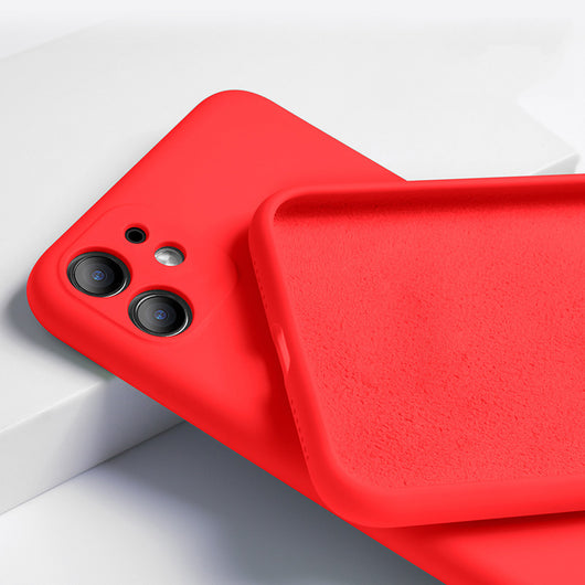 Funda de Silicona Líquida Antiimpacto - Colores Sólidos - Image 8