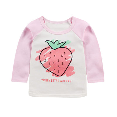 Remera Infantil de Algodón Cuello Redondo con Mangas Raglan - Image 3