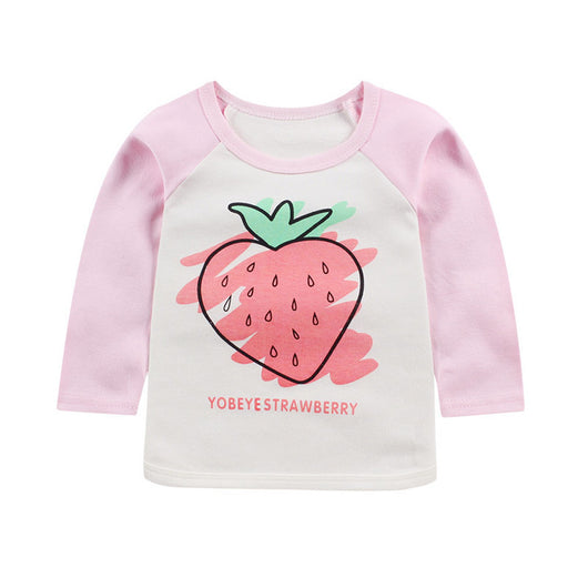 Remera Infantil de Algodón Cuello Redondo con Mangas Raglan - Image 3