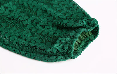 Vestido Ejecutivo de Manga Larga con Cuello Redondo - Image 8