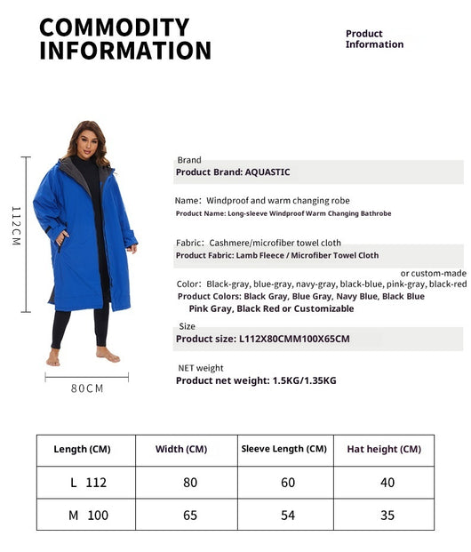 Capa Térmica Impermeable para Playa, Buceo y Aguas Termales - Image 12