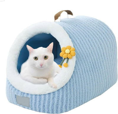 Cueva Cómoda para Gatos con Cojín Desmontable y Lavable - Image 3