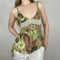Chaleco Estampado Vintage con Tirantes