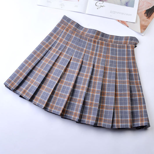 Falda Colegial de Cintura Alta - Image 11