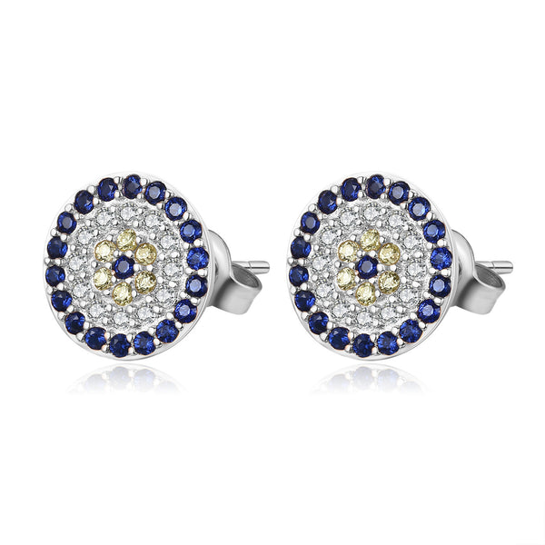 Aretes de Plata S925 con Diseño de Ojo Místico - Image 4