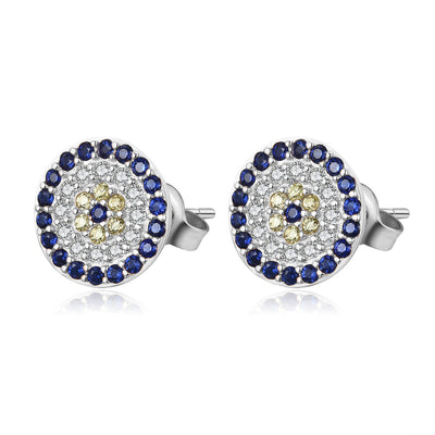 Aretes de Plata S925 con Diseño de Ojo Místico - Image 4