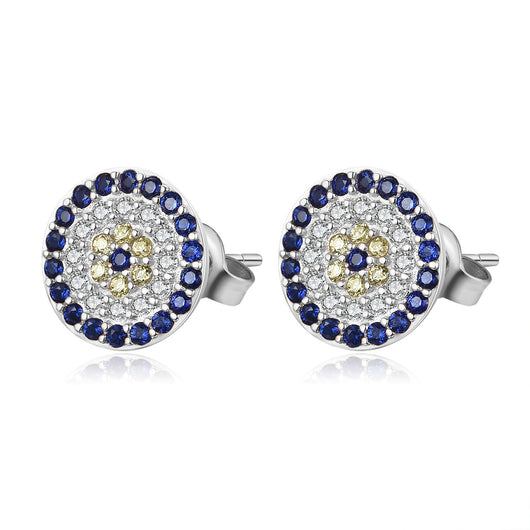 Aretes de Plata S925 con Diseño de Ojo Místico - Image 4