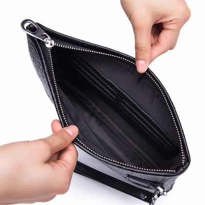 Maletín de Cuero Premium para Hombre - Bolsa de Negocios de Gran Capacidad - Image 4