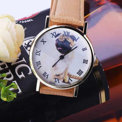 Reloj de Cuarzo Estilo Casual con Diseño de Cachorro Adorable - Image 6