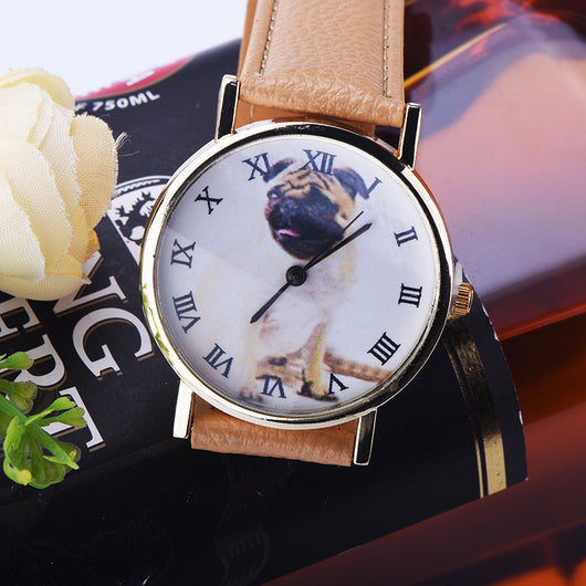 Reloj de Cuarzo Estilo Casual con Diseño de Cachorro Adorable - Image 6