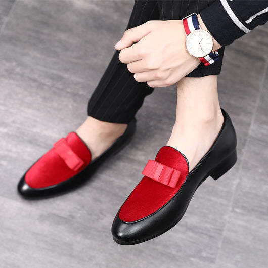 Zapatos Casuales de Cuero para Hombre con Moño - Estilo Tendencia - Image 9