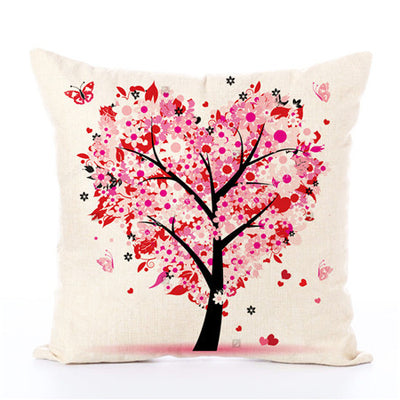 Cojín Árbol de la Abundancia en Lino con Almohada - Image 3