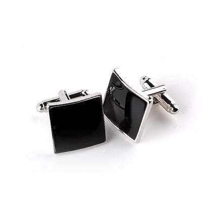 Gemelos Personalizados para Hombre con Diseño de Gotas de Aceite - Image 7