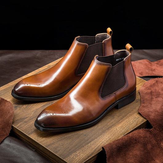 Botas Martin de Cuero para Hombre Talla Mediana