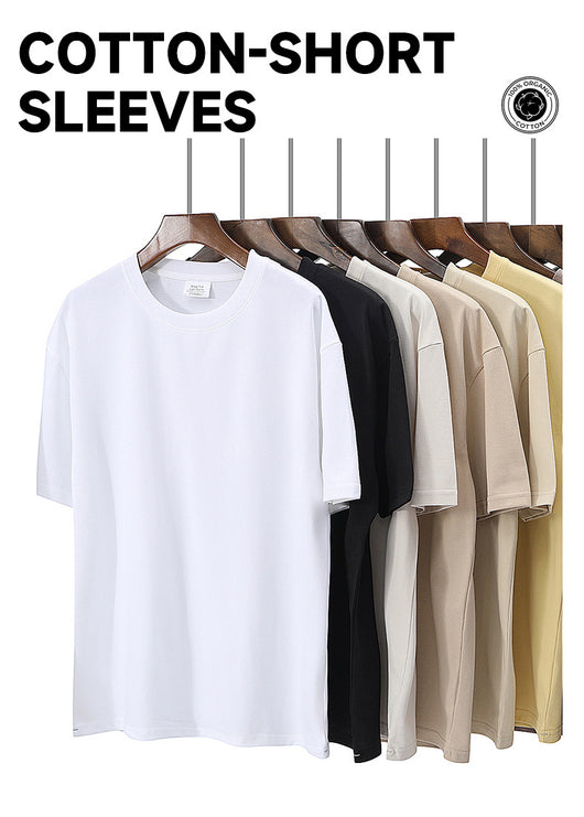 Camiseta Básica de Pareja Unisex - Colores Sólidos Modernos - Image 29