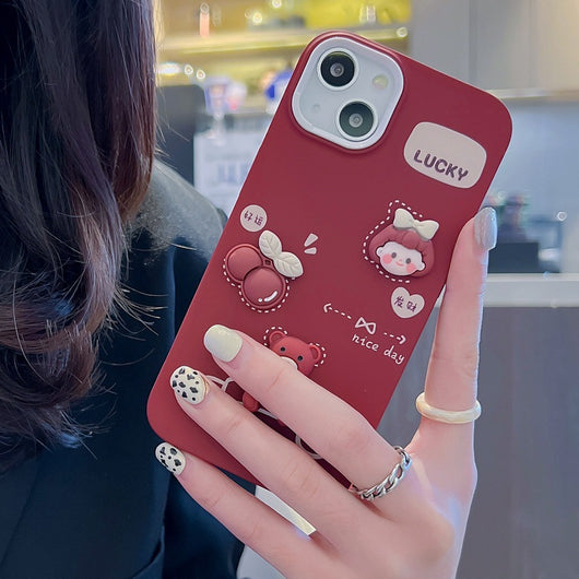 Funda de Silicona para Teléfono Osita Animada - Image 2