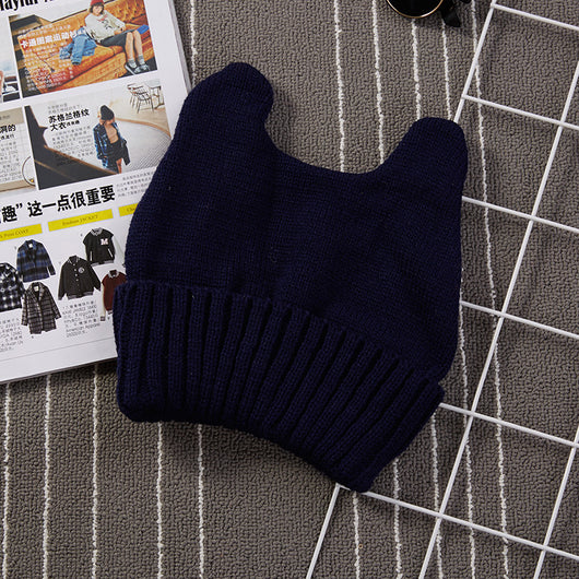 Gorro de Lana Coreano con Orejas de Gato - Image 17