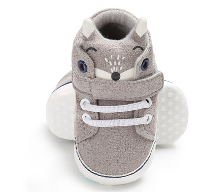 Zapatos para Bebé con Diseño de Osito y Zorro - Primeros Pasos Antideslizantes - Image 11