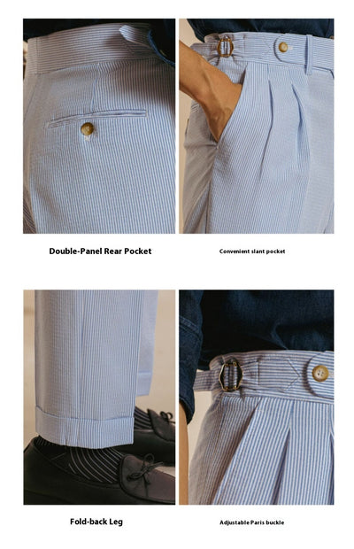 Pantalones de Vestir Casual Versátiles para Hombre - Image 9