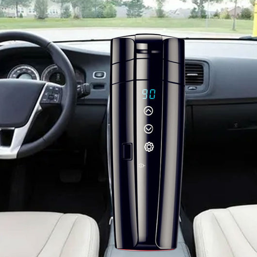Vaso Térmico Inteligente con Calentamiento Eléctrico para Auto - Image 9