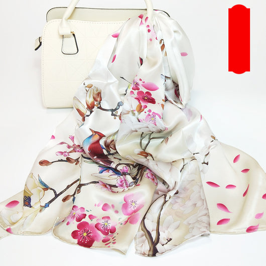 Pañuelo de Seda Estampado para Mujer - Image 59