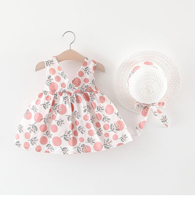 Conjunto de Falda y Blusa de Manga Corta para Niñas - Verano - Image 10