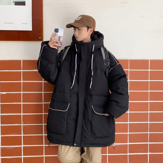 Chaqueta de Plumón de Ganso Grueso para Hombre - Abrigo Invernal Premium