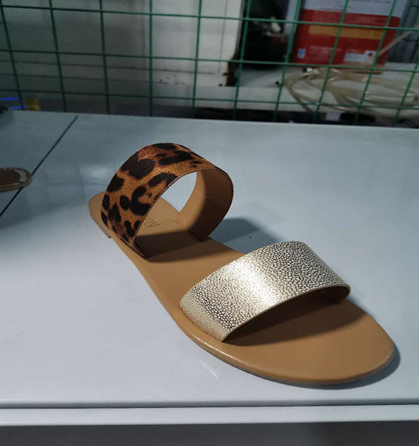 Sandalias Cómodas Talla Grande Estilo Europeo
