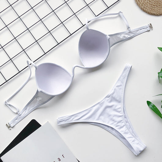 Bikini con Copa Rígida y Fruncido - Image 30