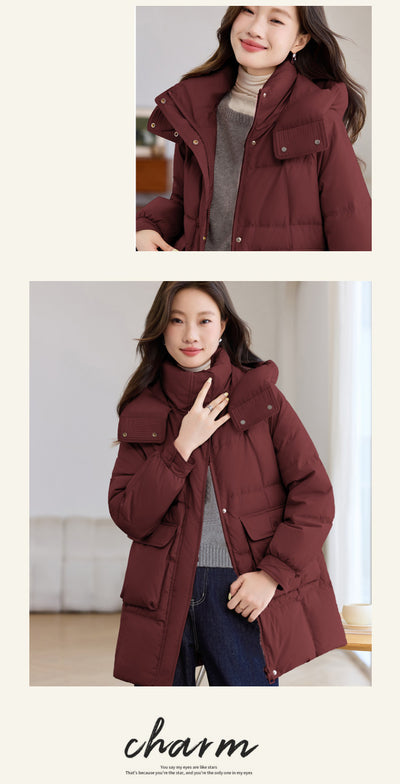 Chaqueta Acolchada Casual Holgada - Protección Térmica Elegante - Image 13