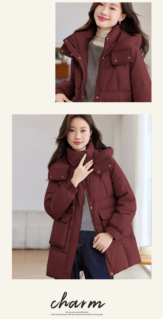 Chaqueta Acolchada Casual Holgada - Protección Térmica Elegante - Image 13