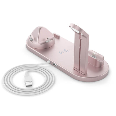 Base de Carga Inalámbrica 3 en 1 para Reloj Inteligente, Teléfono y Auriculares - Image 11