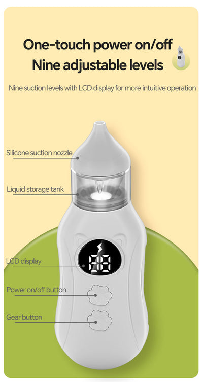 Aspirador Nasal Eléctrico para Bebés - Descongestión Rápida y Segura - Image 9
