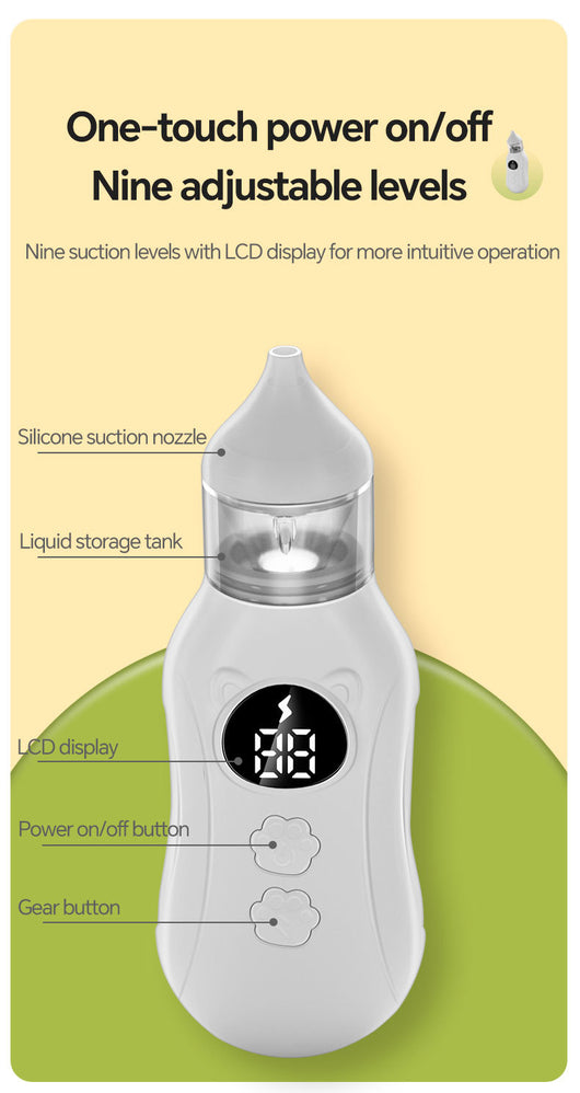 Aspirador Nasal Eléctrico para Bebés - Descongestión Rápida y Segura - Image 9