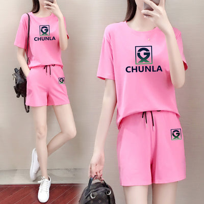 Conjunto Deportivo de Algodón Puro - Shorts y Playera Casual - Image 7