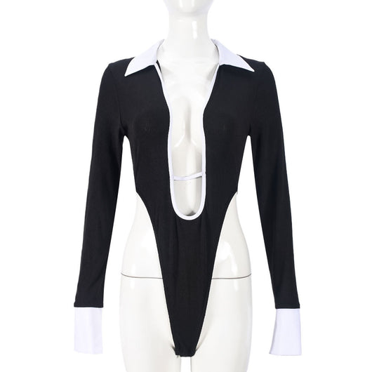 Blusa Elegante de Manga Larga con Cuello y Detalles Calados - Image 13