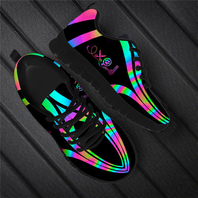 Zapatos Planos Cómodos para Caminar con Diseño de Encaje Transpirable para Mujer - Image 8