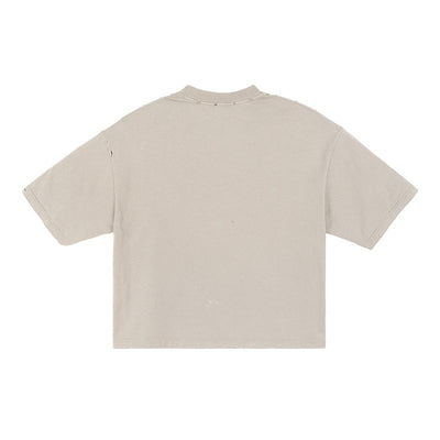 Camiseta Suelta Retro Crop para Hombre - Image 7