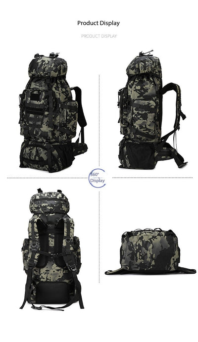 Mochila Táctica de Gran Capacidad para Aventuras al Aire Libre - Image 23