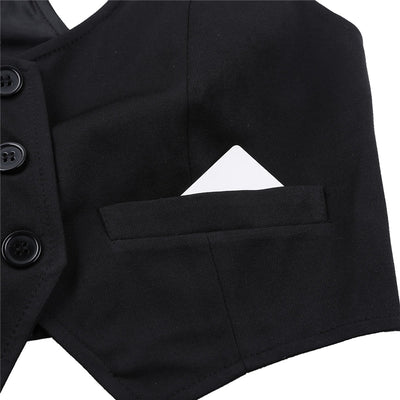 Chaleco Ajustado de Cuello V con Botones para Mujer - Image 15