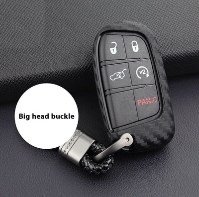 Funda Protectora de Fibra de Carbono para Llaves Dodge, Chrysler y Fiat - Image 4