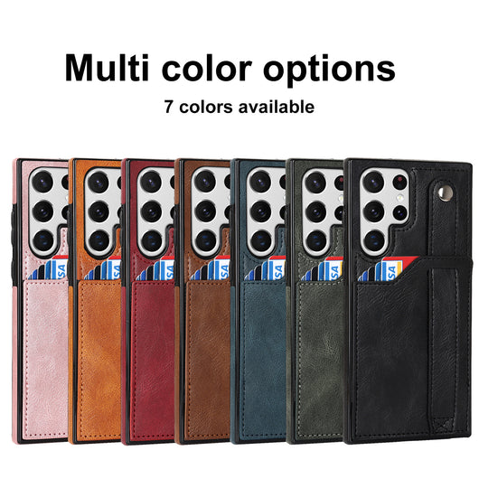 Funda Protectora de Cuero para Celular con Correa para Muñeca - Image 16