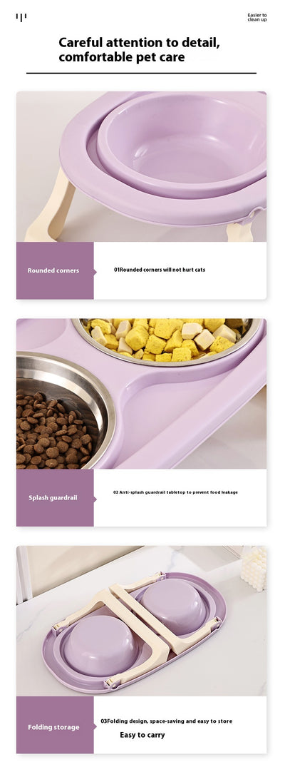 Comedero Plegable de Acero Inoxidable para Mascotas - Image 21