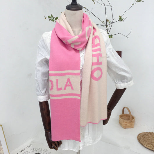 Bufanda Versátil Blanca para Otoño e Invierno - Image 7